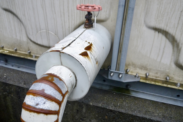 衛生＆効率改善・貯水槽（チラー）のバイオスケール除去