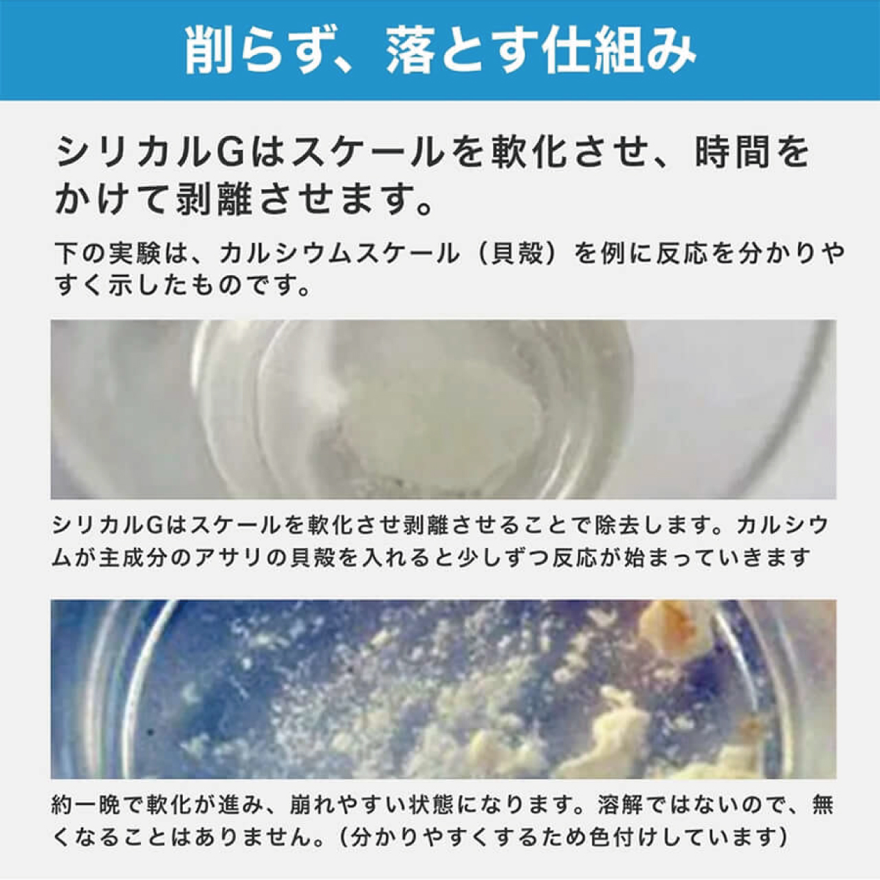 シリカスケール剥離剤　シリカルG