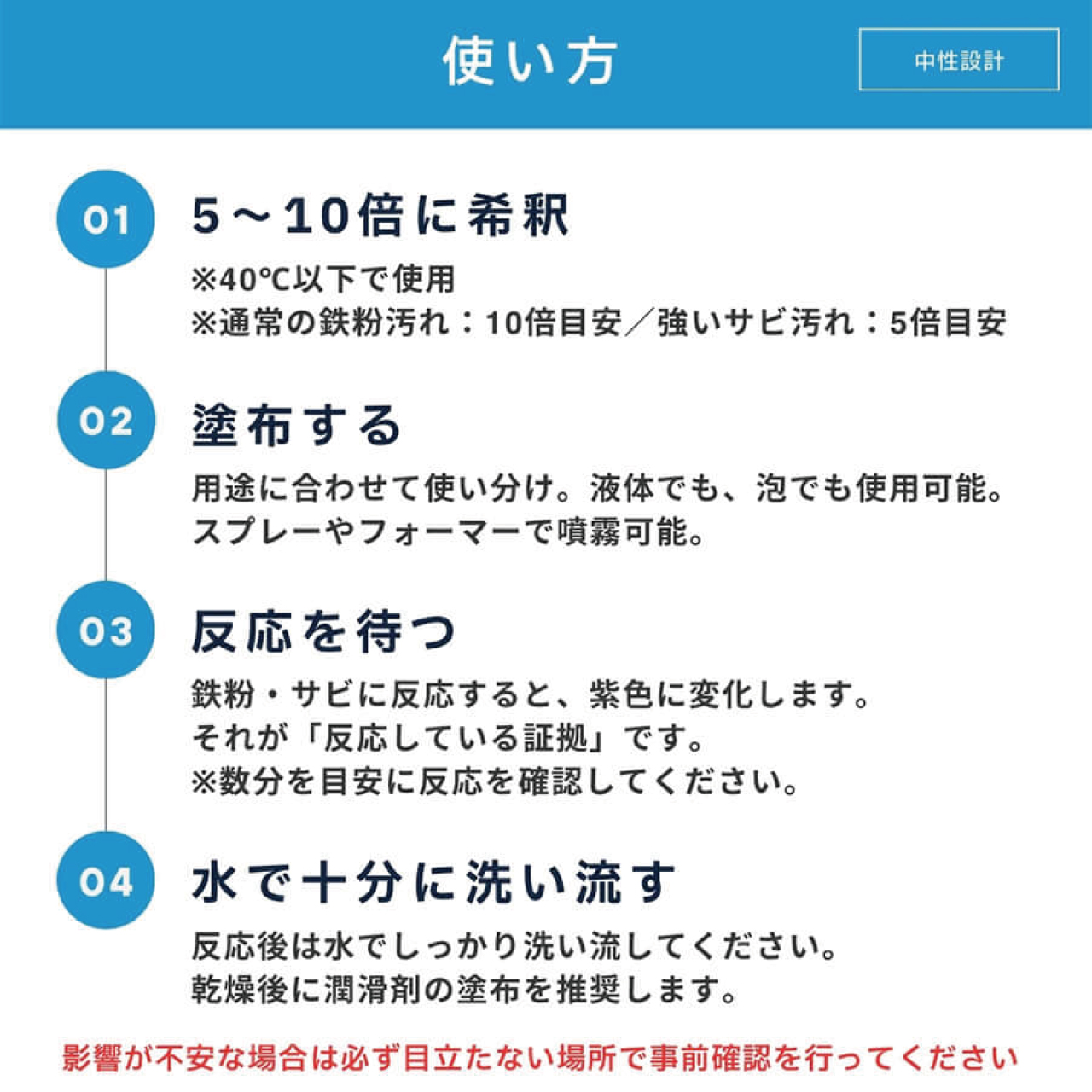 鉄粉リムーバーPRO　腐食防止剤を配合した錆取り還元剤（鉄粉除去剤）