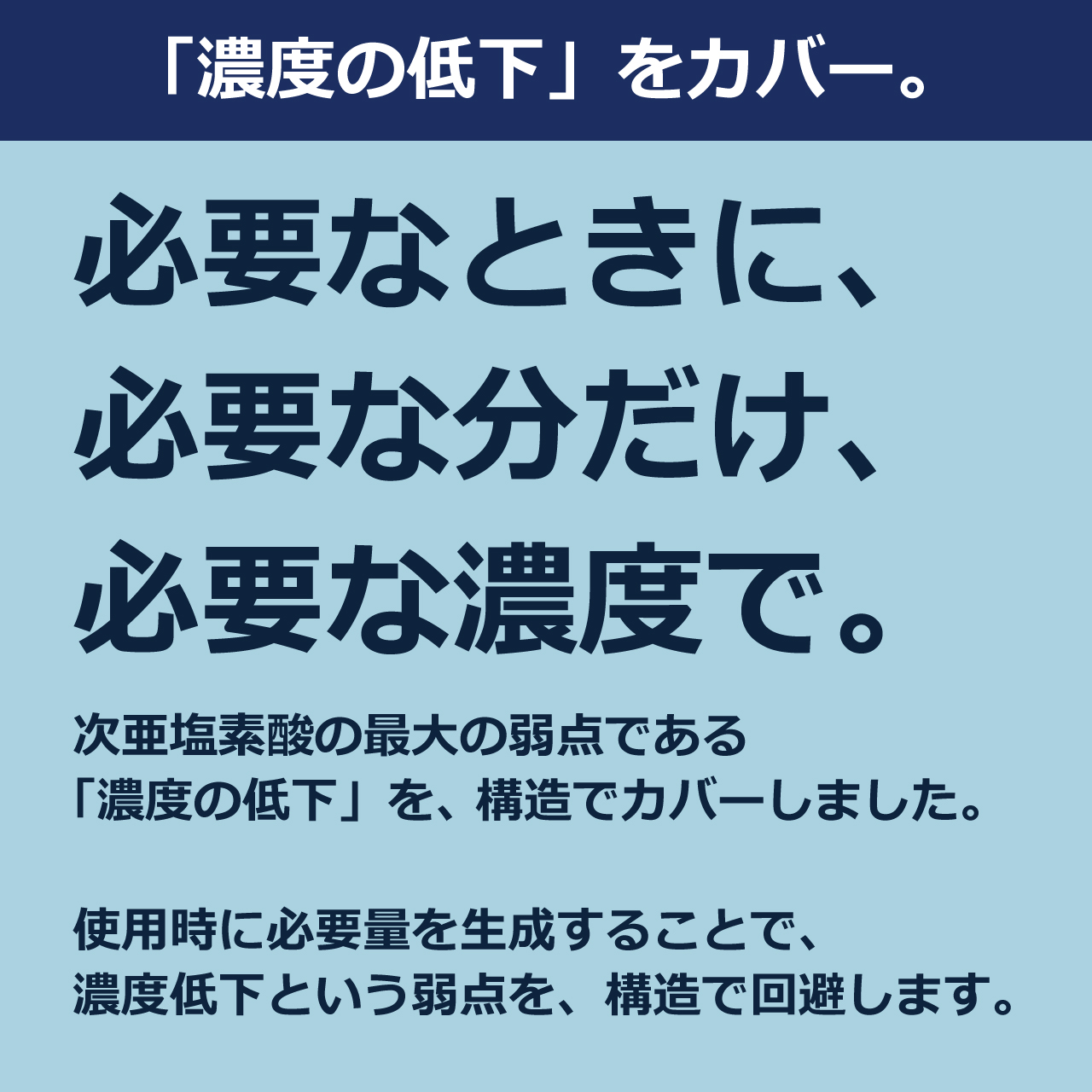 ウイルス・芽胞菌対策除菌剤ノロクレン