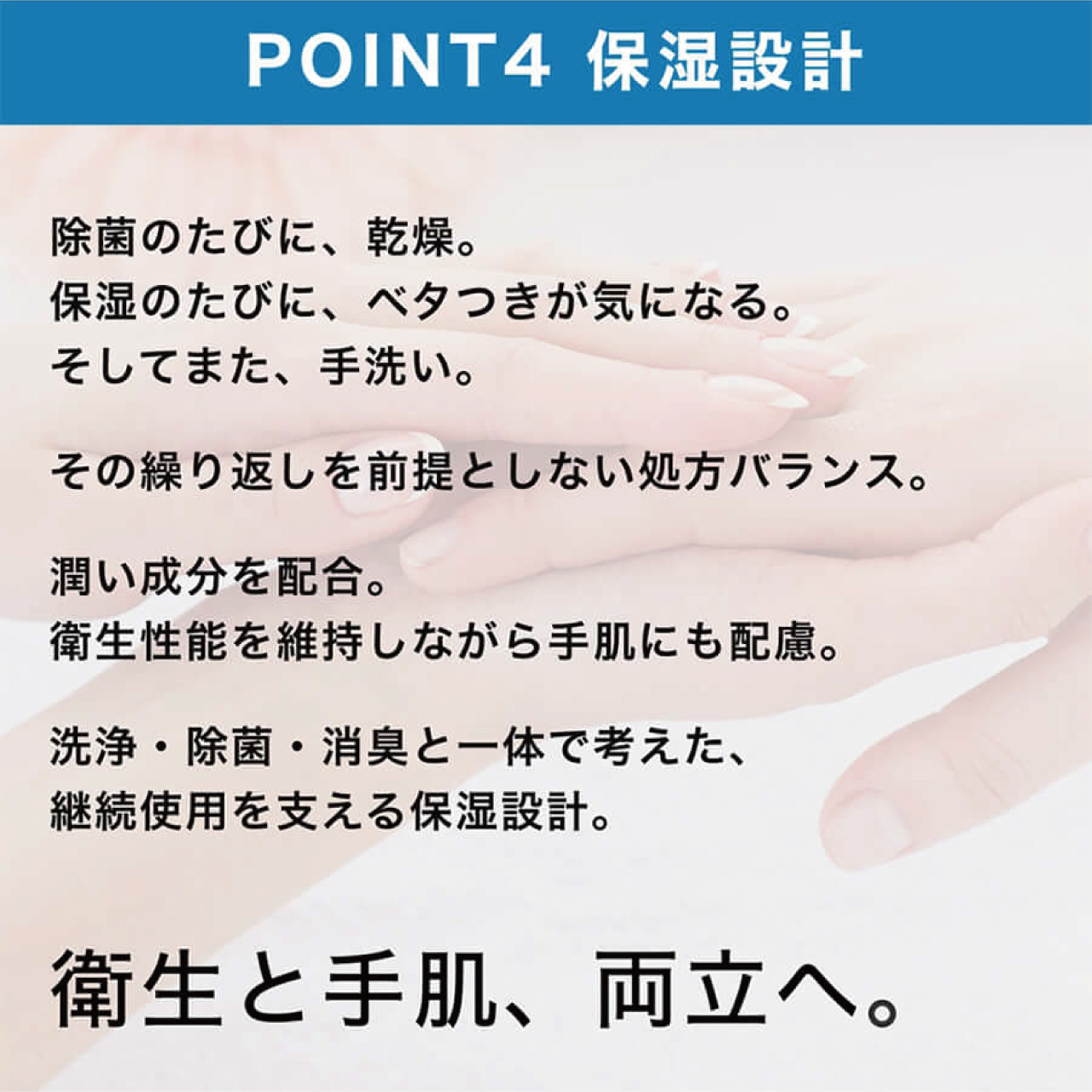 ハンドプロクリーンウォッシュ　潤い除菌洗浄剤ハンドソープ